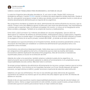 La Secretaría de Salud defiende