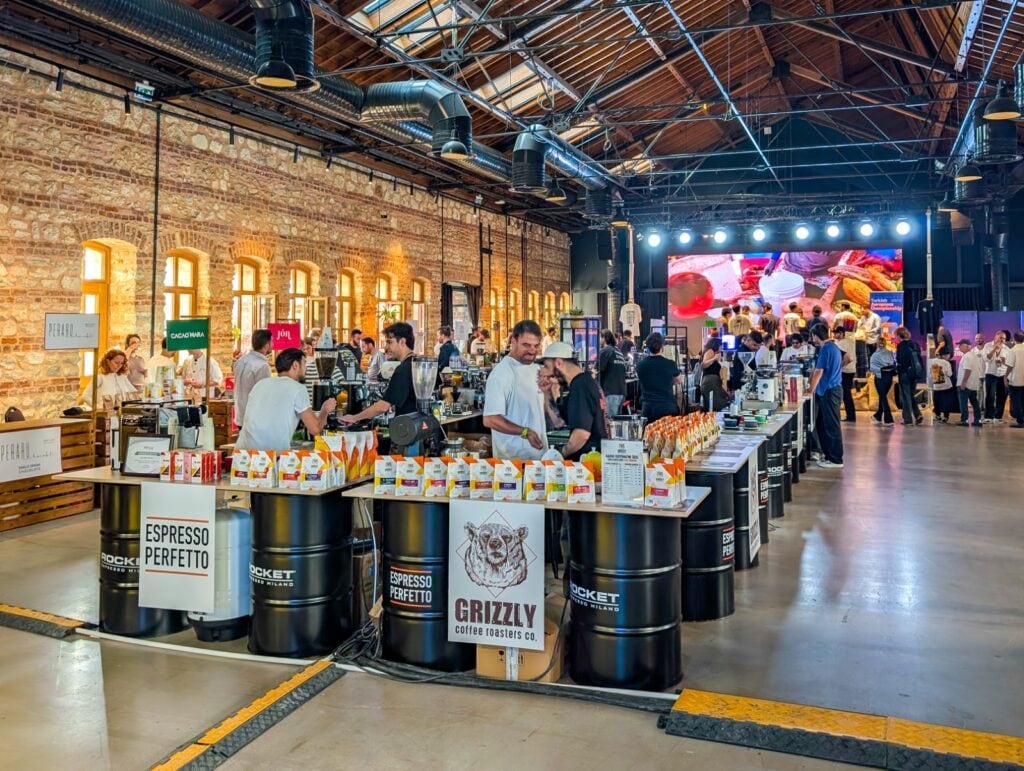El festival de Estambul exhibe el café y cacao salvadoreños mediante competencias y métodos de preparación (Foto cortesía Cancillería de El Salvador)