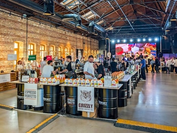 El festival de Estambul exhibe el café y cacao salvadoreños mediante competencias y métodos de preparación (Foto cortesía Cancillería de El Salvador)
