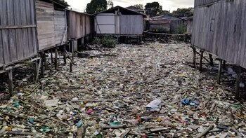 Tumaco entre la basura: plásticos