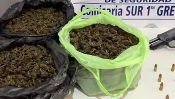 En la vivienda allanada encontraron