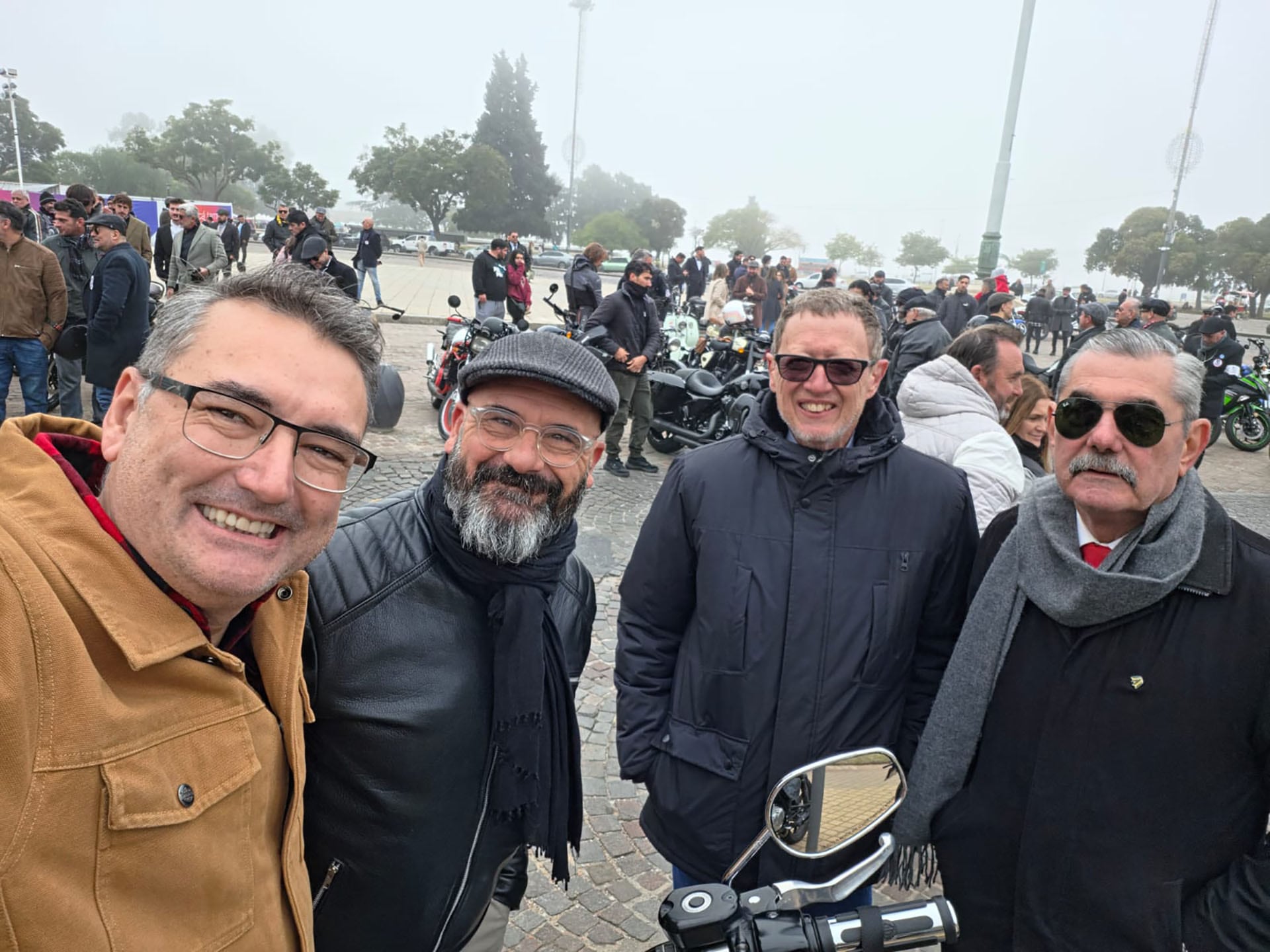 Pablo Boné afirmó que en el Distinguished Gentleman’s Ride la participación importa más que el monto de la donación.
