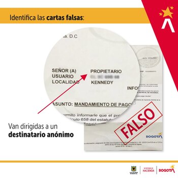 Consejos de la Secretaría de Hacienda de Bogotá para evitar engaños con los trámites