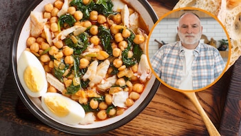 José Andrés, chef español: “Si no tienes tiempo, el potaje de vigilia se puede preparar con un buen bote de garbanzos en conserva”