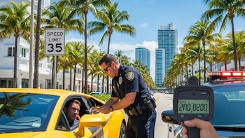 Multas por exceso de velocidad en Miami- VisualesIA ScribNews