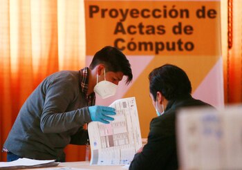 Miembros del Poder Electoral en