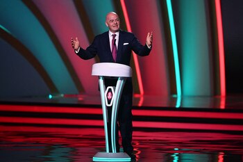 El presidente de la FIFA,