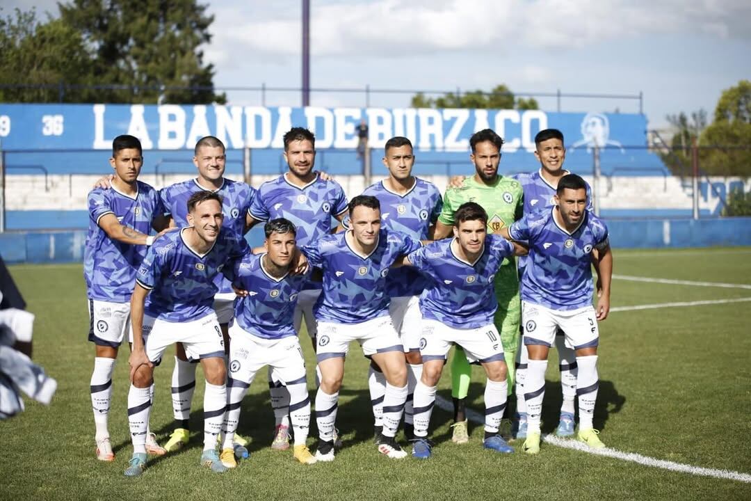La formación del equipo titular de San Martín de Burzaco en el último partido