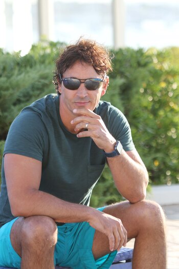 Sebastián Estevanez en una entrevista