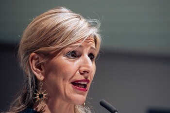 La vicepresidenta segunda y ministra