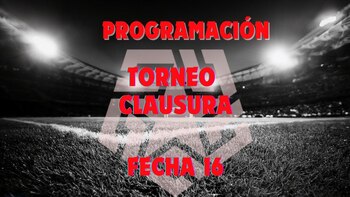 Programación de la fecha 16