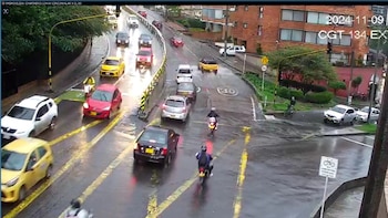 EN VIVO: jornada de lluvias afecta las principales vías de Bogotá este sábado 9 de noviembre