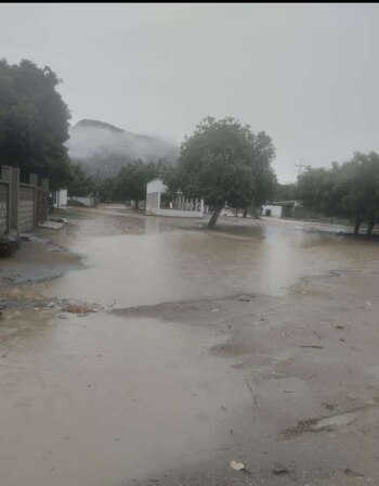 Las intensas lluvias provocadas por