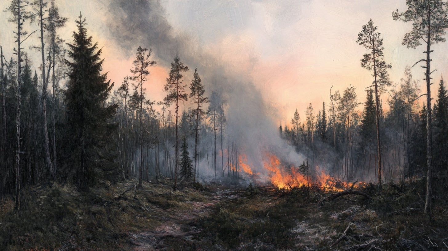 La OMM advirtió que el humo de los incendios forestales eleva el riesgo sanitario y aumenta las partículas finas tóxicas en la atmósfera (Imagen Ilustrativa Infobae)