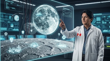Astrónomo peruano propone en foro internacional en Moscú proteger el lado oculto de la Luna ante la colonización espacial