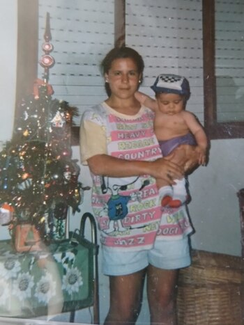 "Mi mamá fue fundamental, me