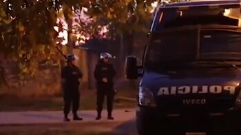 Operativo policial en Rosario