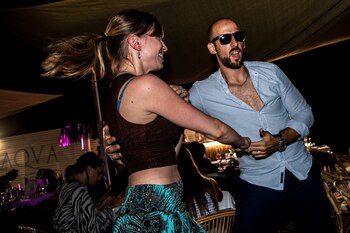 Un hombre y una mujer