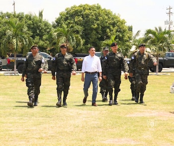 La PMOP también recibió 48 motocicletas para mejorar la movilidad y ampliar el patrullaje en zonas estratégicas. (Foto: Policia Militar de Honduras)