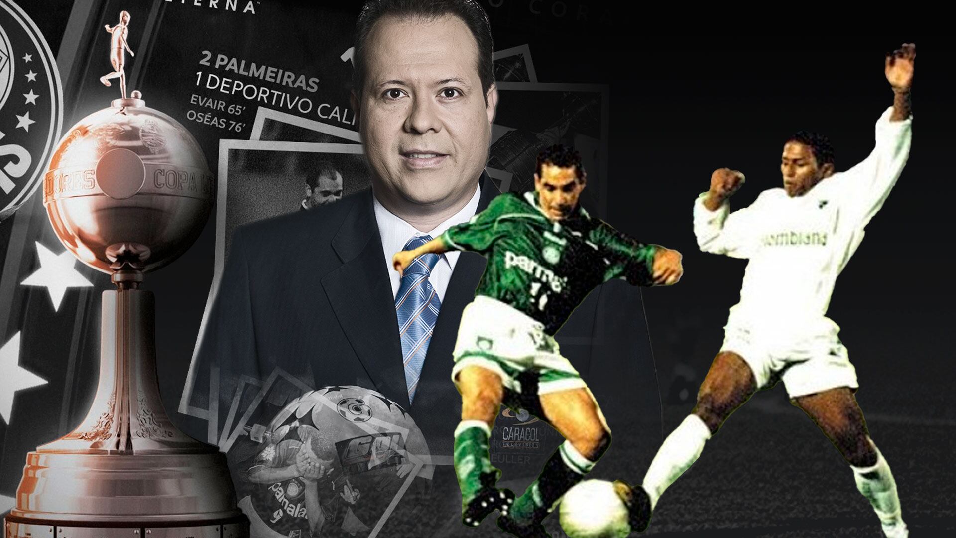 El relato de Javier Fernández para RCN TV fue uno de los más recordados durante la final que perdió el cuadro Azucarero -crédito Jesús Aviles/Infobae