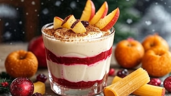 Copa de mousse de ponche