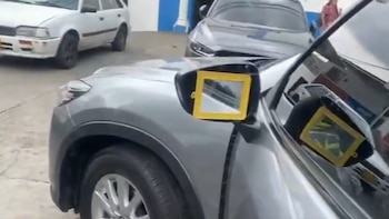 Detienen lujoso Mazda CX-5 de