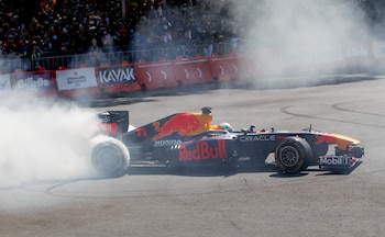 El motor del monoplaza hizo