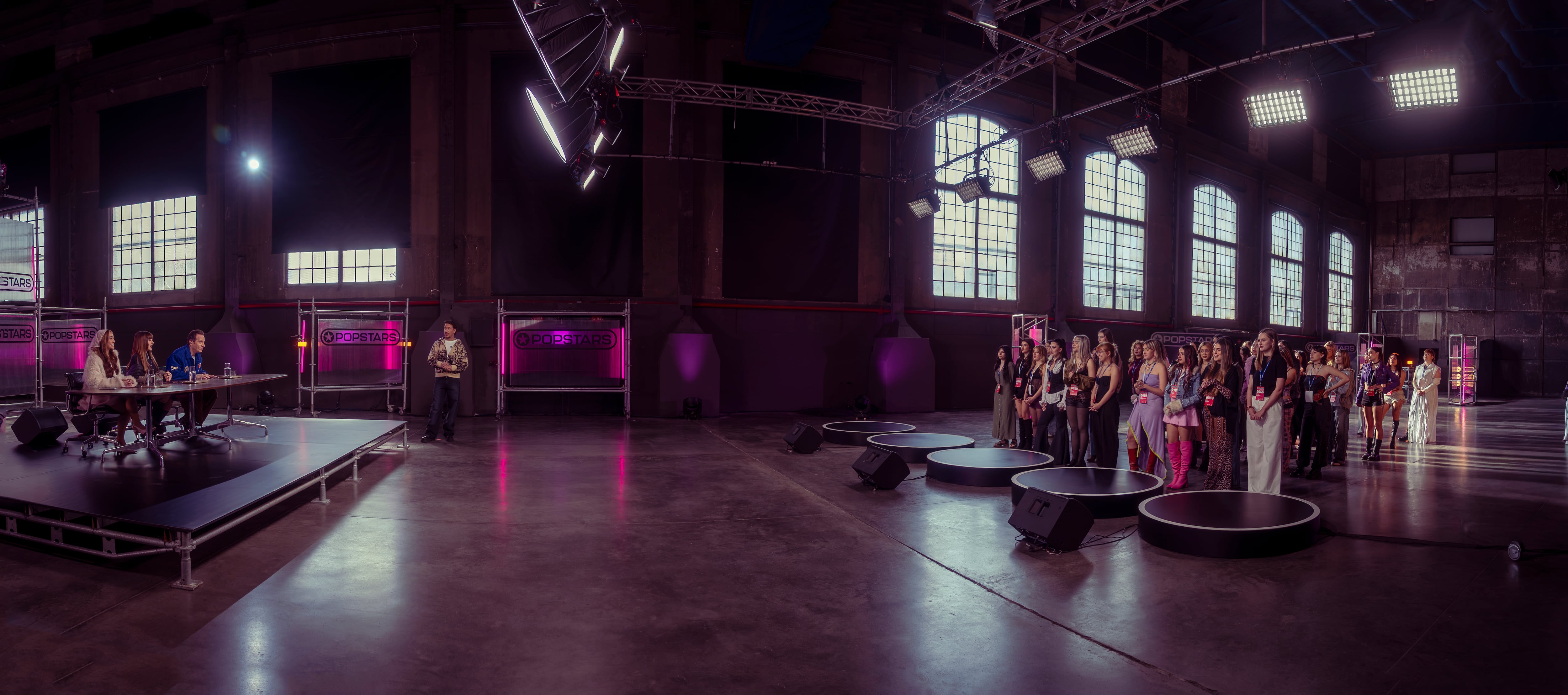 Glitter en el aire: cientos de aspirantes llegaron a las audiciones de Popstars 2026 en busca de un lugar en la nueva banda (Adrián Díaz Bernini, Prensa Telefe)
