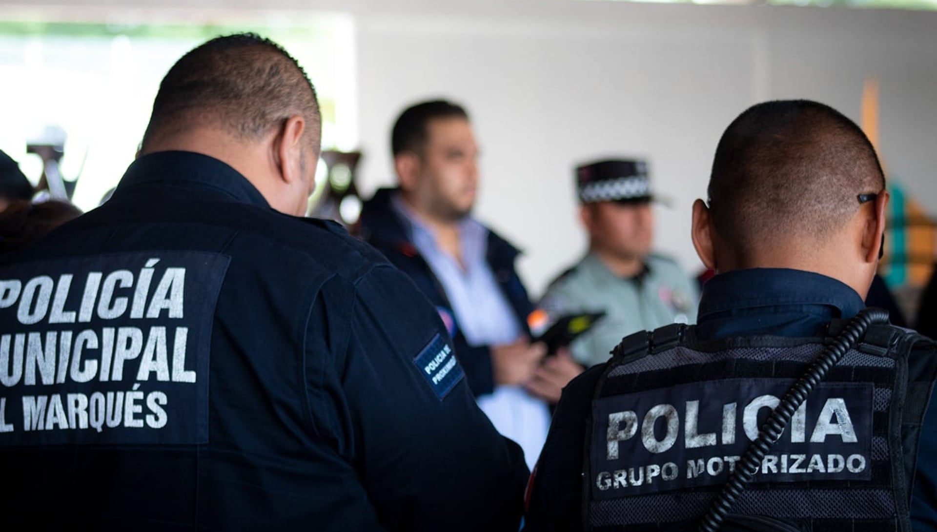 La Policía Estatal de Querétaro reforzó la vigilancia en carreteras y límites con Guanajuato, Michoacán y San Luis Potosí para prevenir la entrada de grupos delictivos. (Secretaría de Seguridad Pública y Tránsito Municipal de El Marqués)