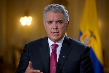 Iván Duque, presidente de Colombia