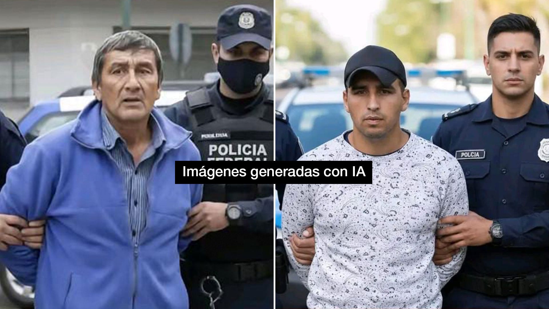 Las dos imágenes manipuladas que derivaron en el comunicado de los padres de Loan