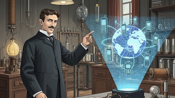 Nikola Tesla hizo una profecía