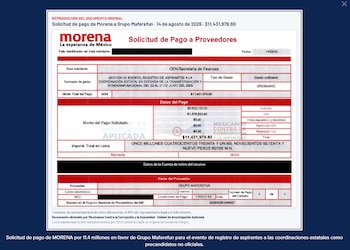 MCCI publica investigación sobre presuntos contratos irregulares de Morena