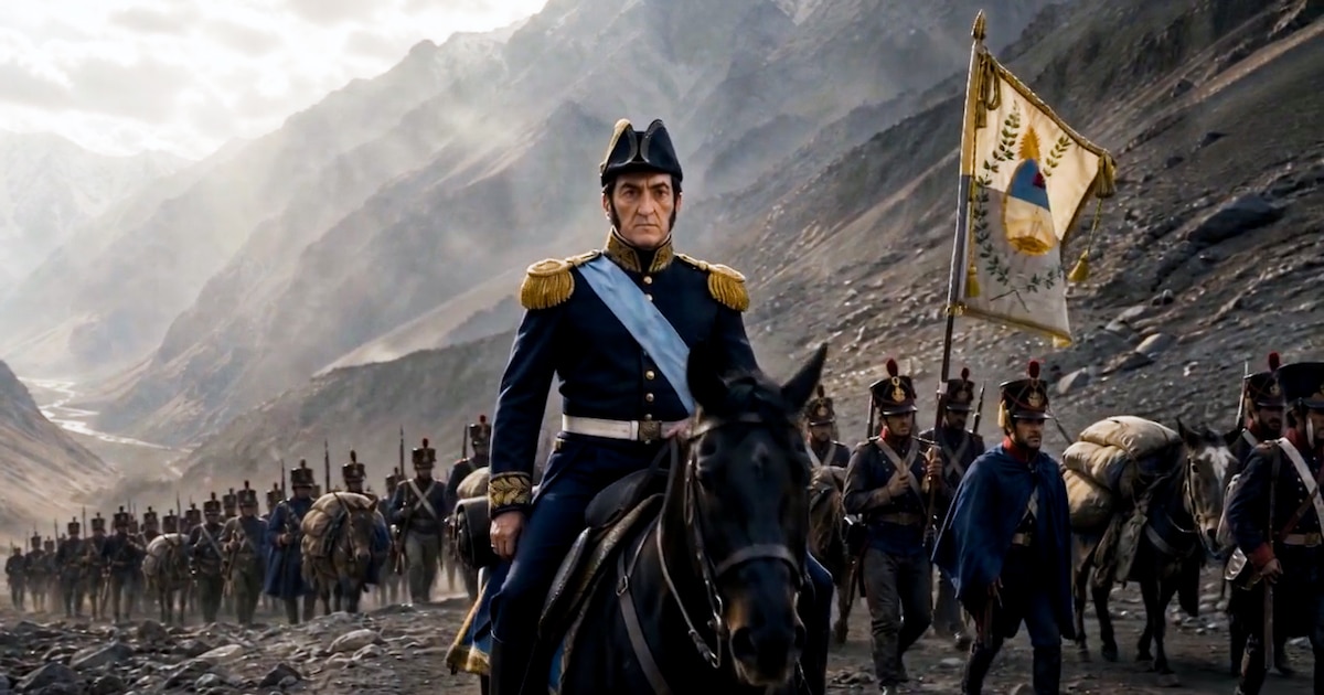San Martín y Sarmiento vuelven a encontrarse: mirá el tráiler de “El Libertador”, el corto de Infobae que cuenta un hecho poco conocido