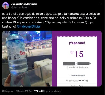 Asistentes del concierto de Ricky