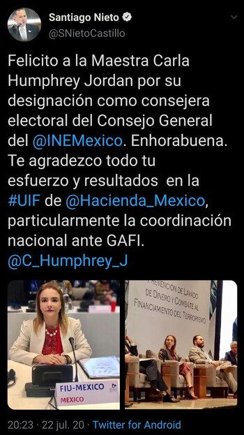 El titular de la Unidad