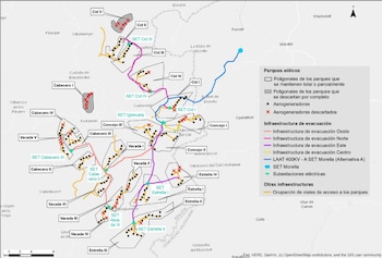 Infraestructura del Clúster Maestrazgo. (Imagen: BOE)
