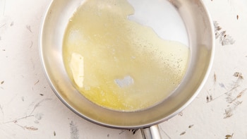 La manteca tiene que estar