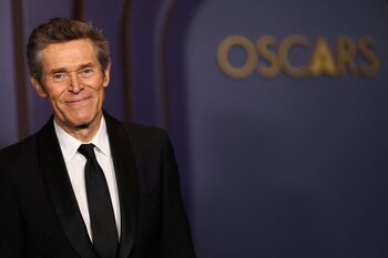 Actor Willem Dafoe en los