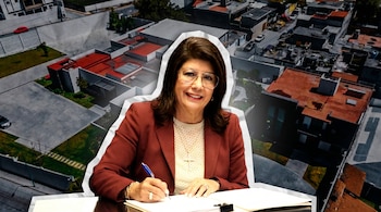 La exalcaldesa de Tecámac asegura que la propiedad fue construida desde 2004 y ya no está a su nombre. Crédito: IA