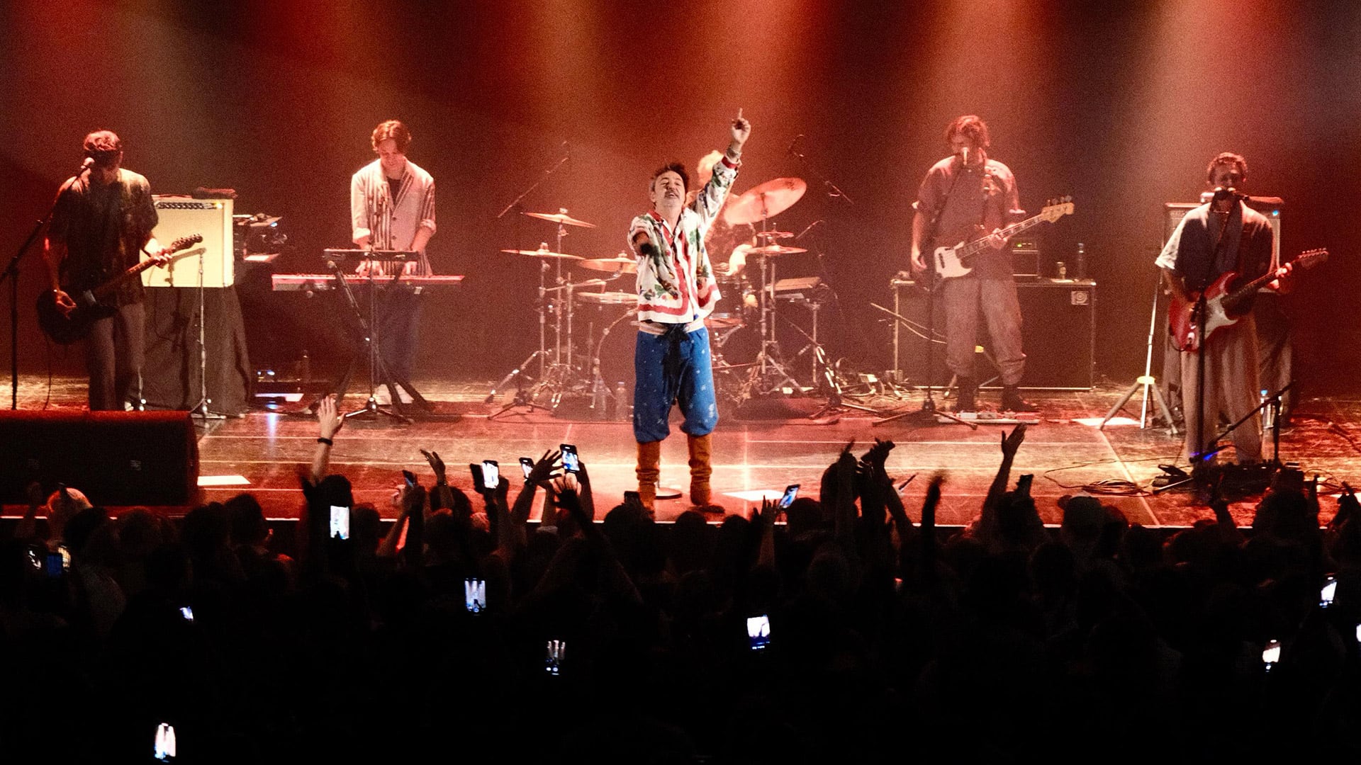 Babasónicos durante el tour europeo 2025. Aquí, en Amsterdam (@bernardoruas)