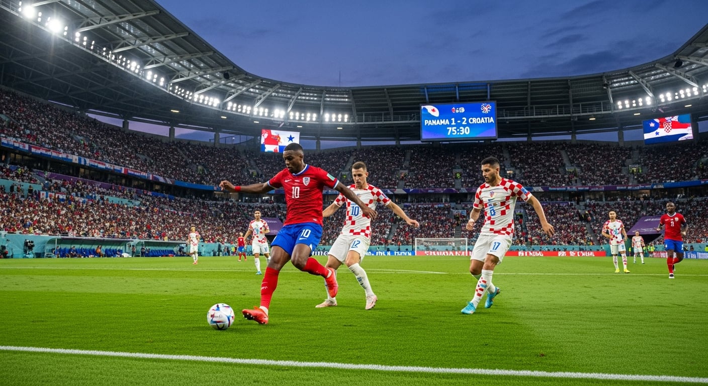 Panamá y Croacia disputarán la fecha 2 del Mundial 2026 en el Grupo L. (Imagen Ilustrativa Infobae)