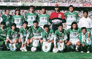 Luis Cristaldo, ex jugador de la selección de Bolivia