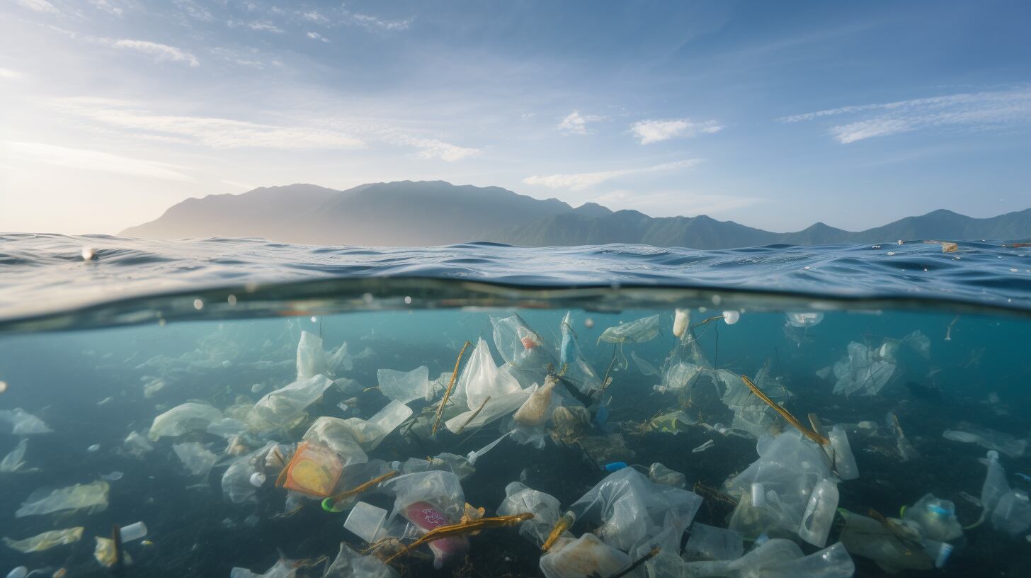 En las profundidades oceánicas los microbios usan el plástico como carbono sintético, una adaptación evolutiva frente a la contaminación humana (Imagen Ilustrativa Infobae)