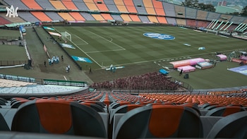 Así se encuentra el estadio