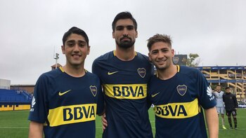 Fernando Evangelista llegó a Boca