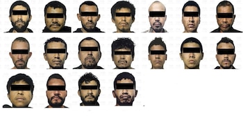 Tras enfrentamiento con elementos de seguridad en Nayarit, procesan a 18 personas detenidas con un arsenal y explosivos