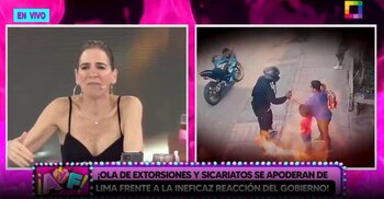 Gigi Mitre a Dina Boluarte: "Deje de preocuparse por retoques y póngase a trabajar". (Captura: Amor y Fuego)