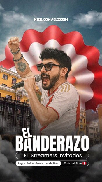 Zein prepara banderazo en el