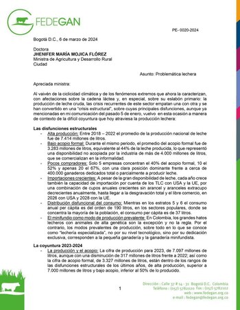 José Félix Lafaurie enfatizó en